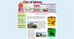 Desktop Screenshot of isletoncoc.org